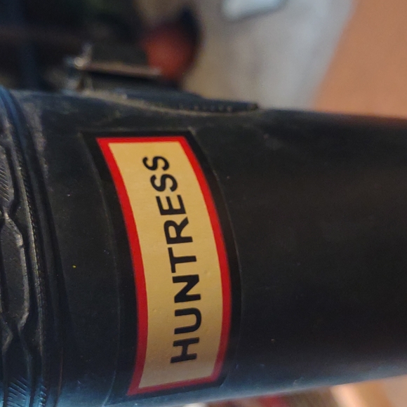 Sturdy HUNTER ORIGINAL UNISEX RUBBER BOOTS Men Size 6 - Picture 2 of 8